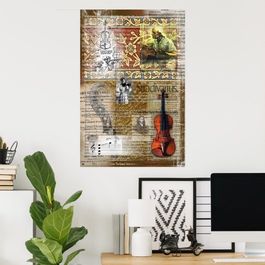 VIOLIN POSTER (Heimbüro)