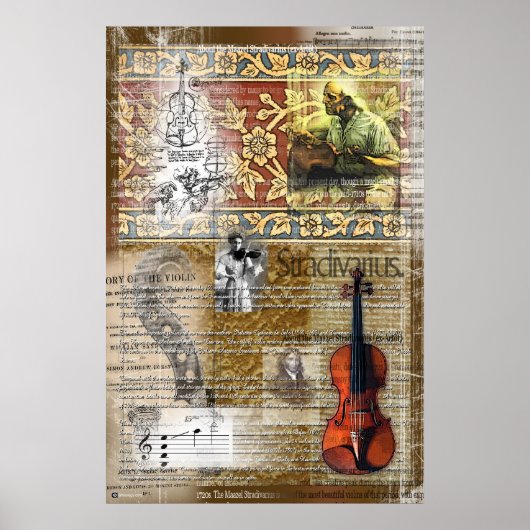 VIOLIN POSTER (Vorne)