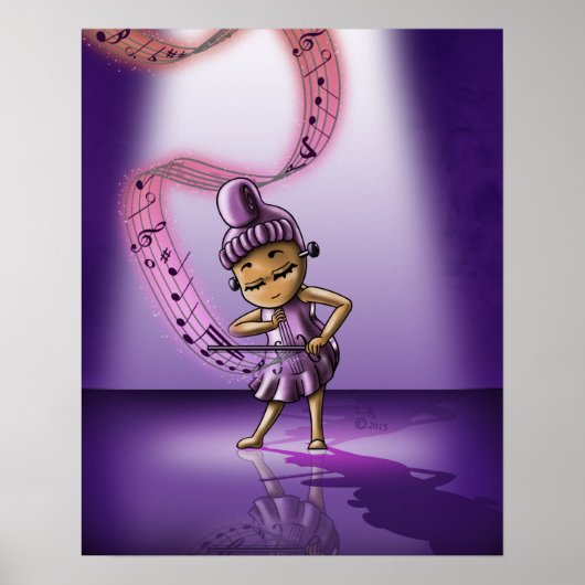 Violin Poster (Vorne)