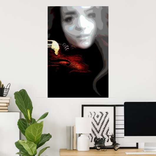 Violin Poster (Heimbüro)