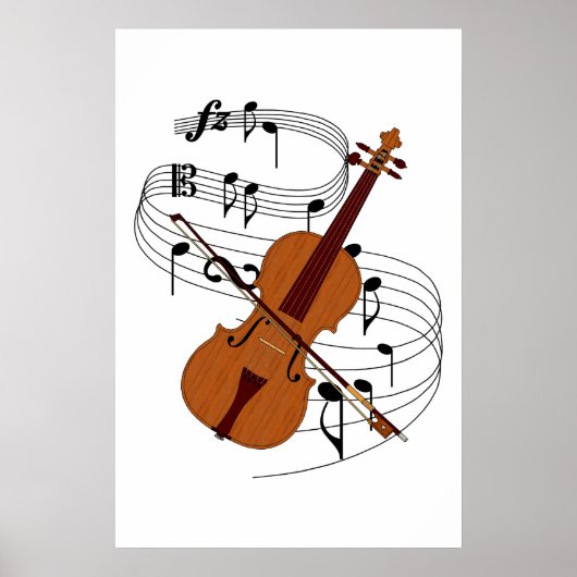 Violin Poster (Vorne)