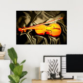 Violin Poster (Heimbüro)