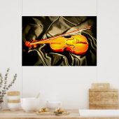 Violin Poster (Küche)