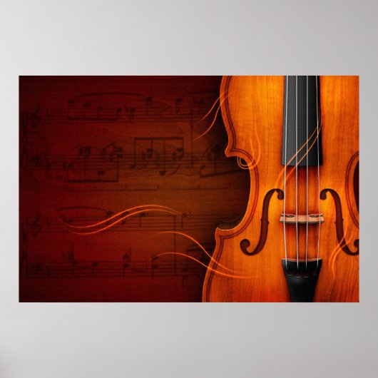 Violin Poster (Vorne)