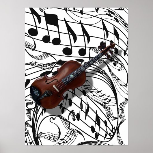 VIOLIN-POSTER POSTER (Vorne)
