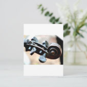 Violin Postkarte (Stehend Vorderseite)