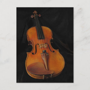 Violin Postkarte