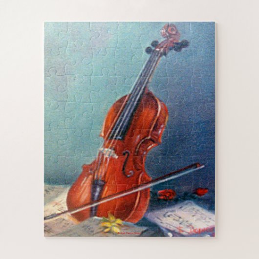 Violín Puzzle (Vertikal)