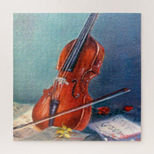 Violín Puzzle (Vertikal)