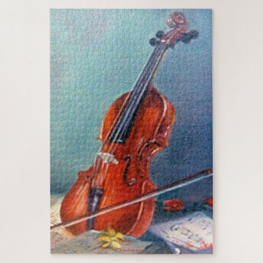 Violín Puzzle (Vertikal)