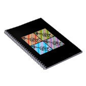 Violin Retro Notizblock (Rechte Seite)