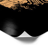 Violin Retro Poster (Ecke)