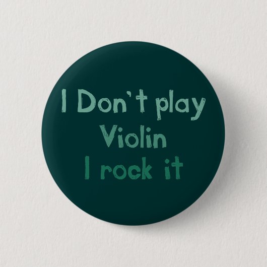 Violin Rock It Button (Vorderseite)
