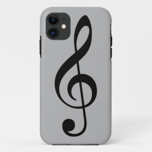 Violin-Schlüssel-Symbol iPhone 11 Hülle