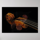 Violin Scroll Poster (Vorne)