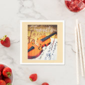 Violin Serviette (Beispiel)