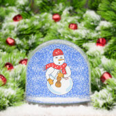Violin Snowman Snow Globe Schneekugeln (Weihnachten)