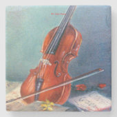 Violín Steinuntersetzer (Vorderseite)
