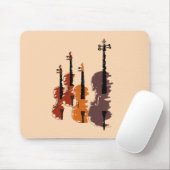 Violin String Instrument Streichquartett Mousepad (Mit Mouse)