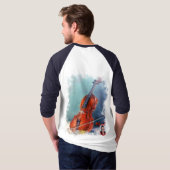 Violín T-Shirt (Schwarz voll)