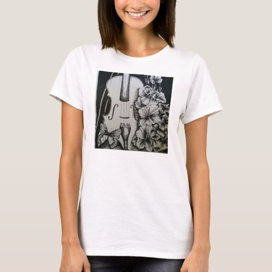 Violin T-Shirt (Vorderseite)