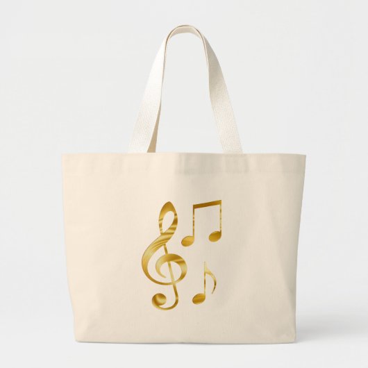 Violin-Taste elegant Jumbo Stoffbeutel (Vorne)