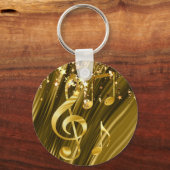 Violin-Taste elegant Schlüsselanhänger (Vorderseite)