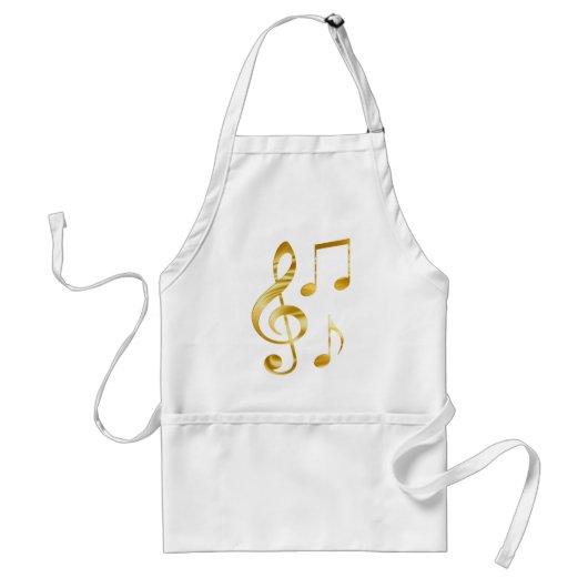 Violin-Taste elegant Schürze (Vorne)