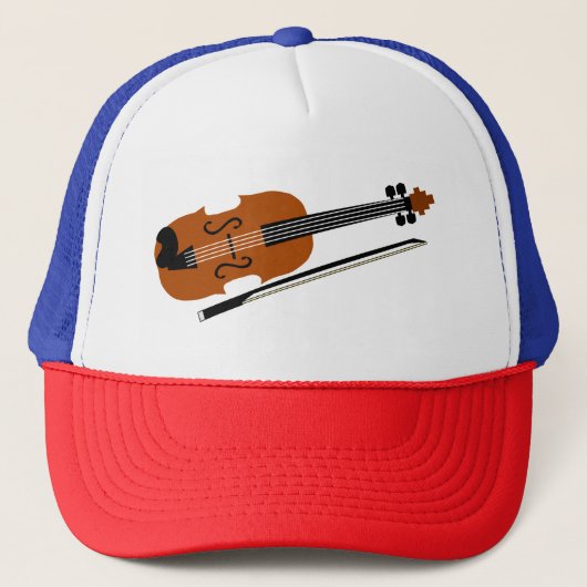 Violin Truckerkappe (Vorderseite)