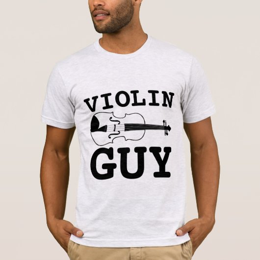 VIOLIN TYP MEN T - SHIRT (Vorderseite)