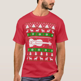 Violin Uggi Weihnachtssüßer für Liebhaber T-Shirt
