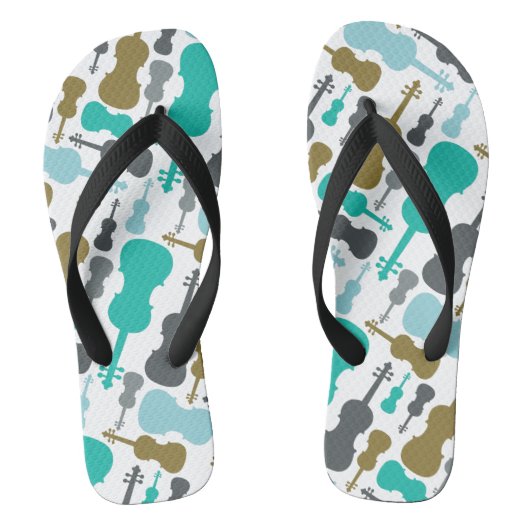 Violin Viola Orchestra Instrumentenmusik Badesandalen (Fußbett)