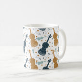 Violin Viola Streichinstrumente-Geschenk Kaffeetasse (VorderseiteRechts)