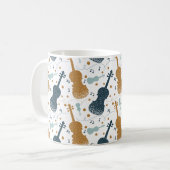 Violin Viola Streichinstrumente-Geschenk Kaffeetasse (Vorderseite Links)