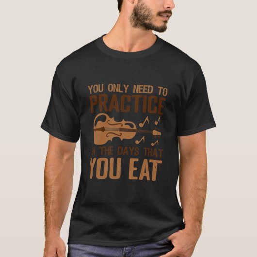 violin violin teacher gift T-Shirt (Vorderseite)