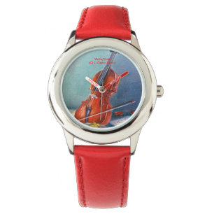 Violín/Violine Armbanduhr