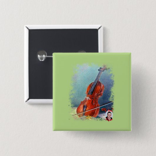 Violín/Violine Button (Vorne & Hinten)