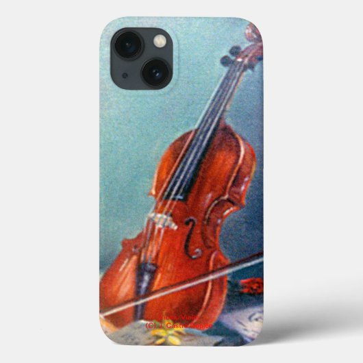 Violín/Violine Case-Mate iPhone Hülle (Rückseite)