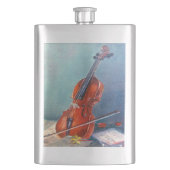 Violín/Violine Flachmann (Vorderseite)