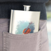 Violín/Violine Flachmann (Beispiel)