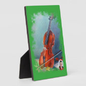 Violín/Violine Fotoplatte (Seite)
