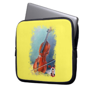 Violín/Violine Laptopschutzhülle