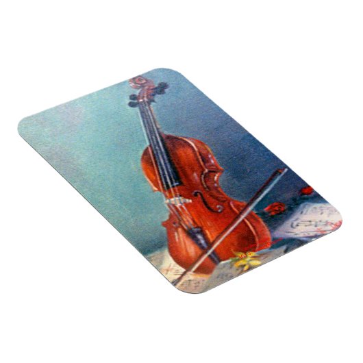 Violín/Violine Magnet (Rechte Seite)