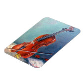 Violín/Violine Magnet (Linke Seite)