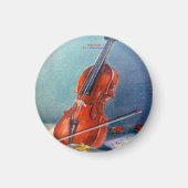 Violín/Violine Magnet (Vorne)