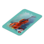 Violín/Violine Magnet (Linke Seite)