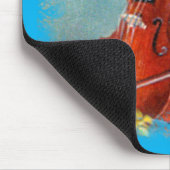 Violín/Violine Mousepad (Ecke)