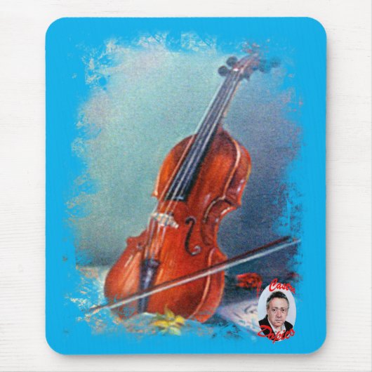 Violín/Violine Mousepad (Vorne)