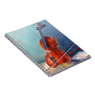Violín/Violine Notizblock