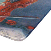 Violín/Violine Schneidebrett (Ecke)